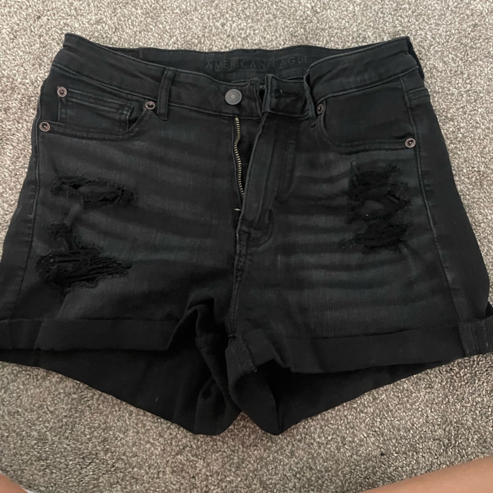 Black American Eagle next level stretch shorts